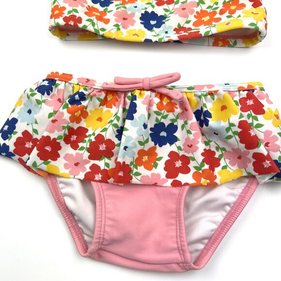 Hanna Andersson Floral Two Piece Swimsuit - Picture 3 of 8